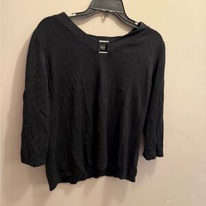 Moonlight bay women’s black dress blouse